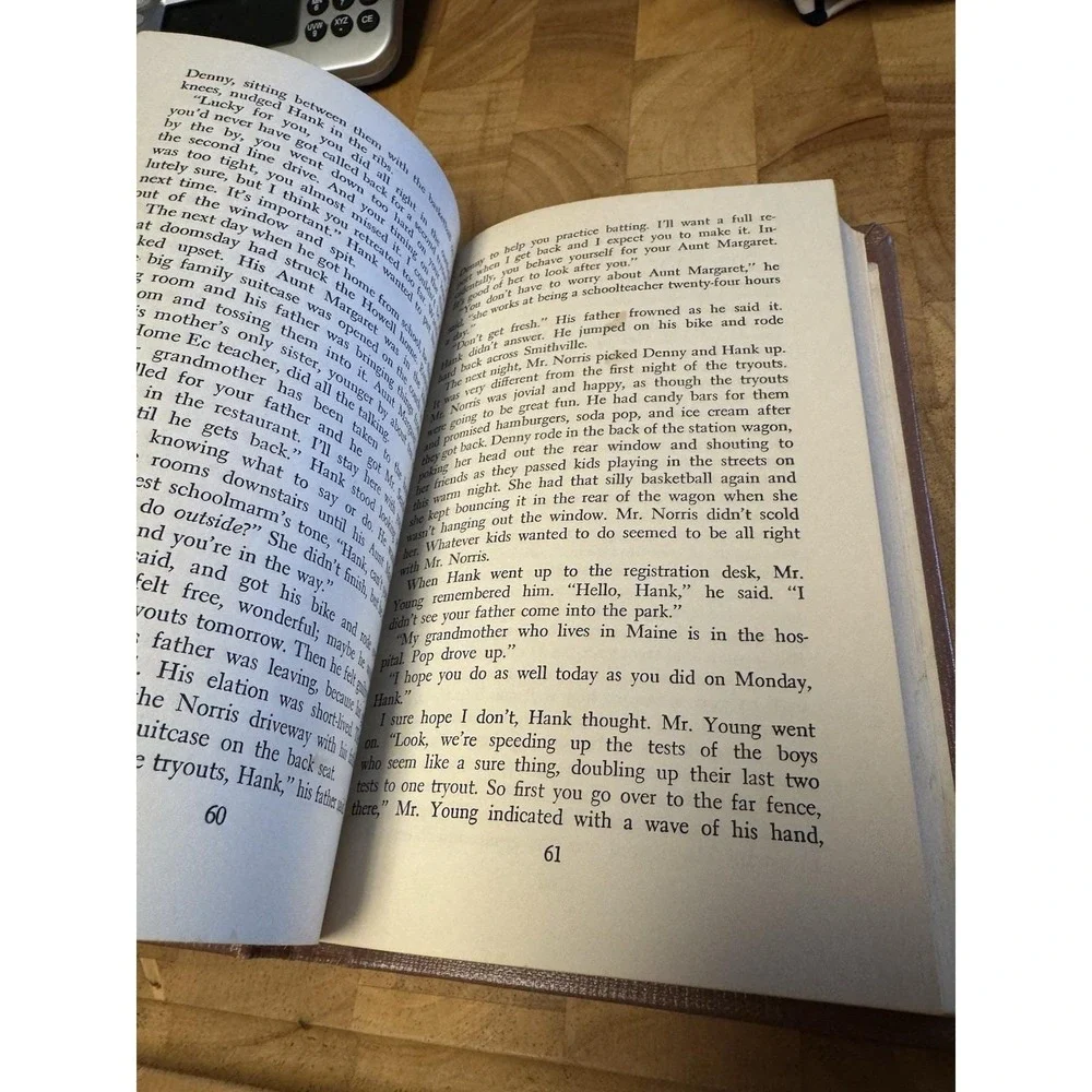 Base Hit by A. W. Harmon‎ 1970 Hardcover Second Printing